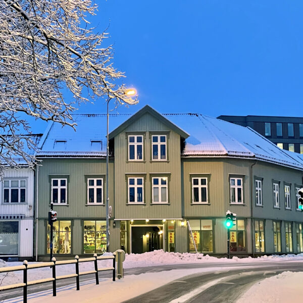 Bygård i Tønsberg sentrum - Fasade